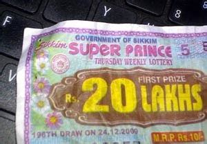 sikkim sikkim lottery|Sikkim State Lotteries.